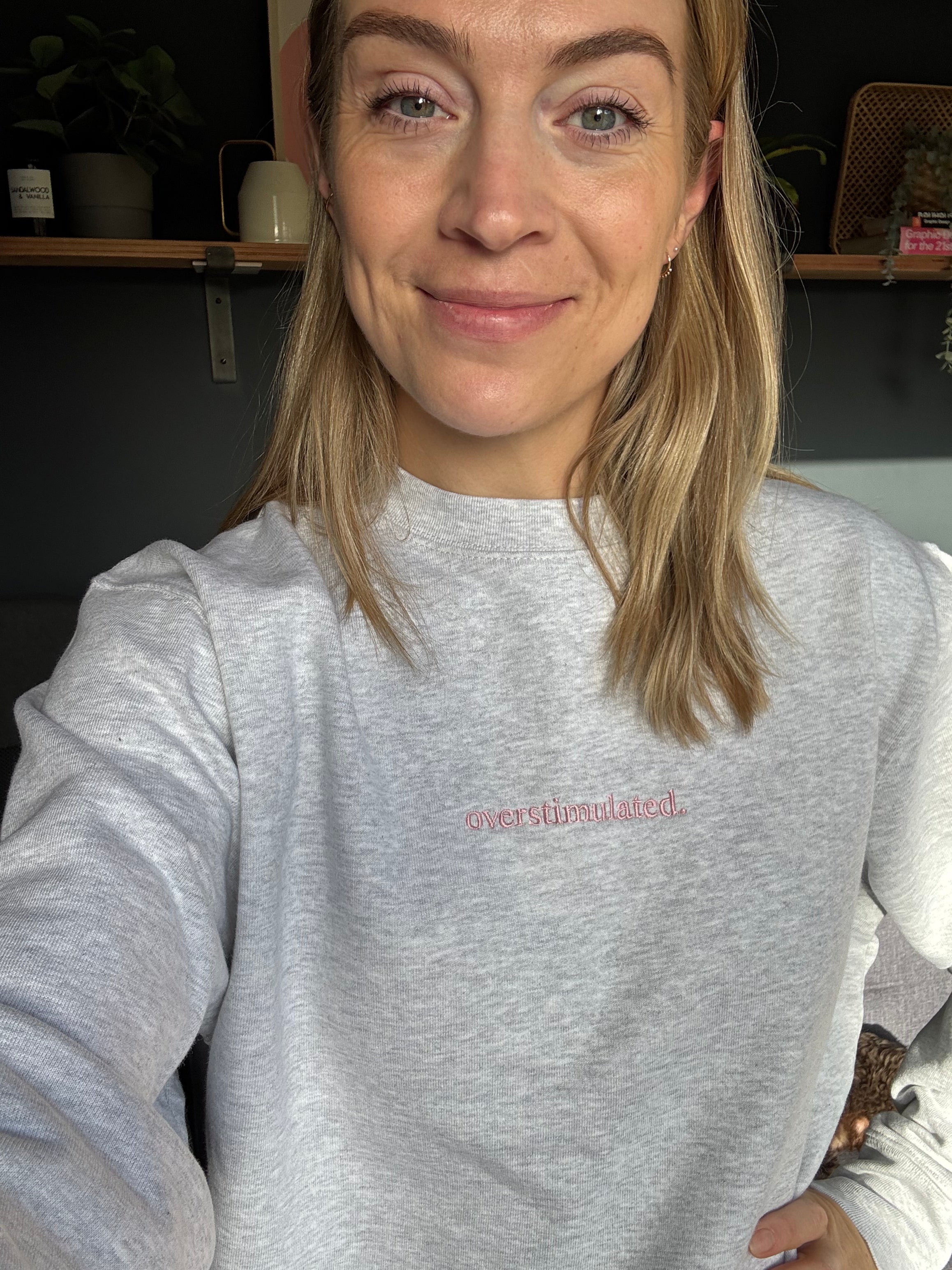 Overstimulated Sweatshirt Grey