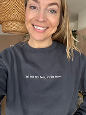 It's The Moon Organic Cotton Sweatshirt