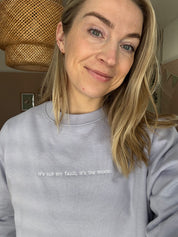 It's The Moon Organic Cotton Sweatshirt