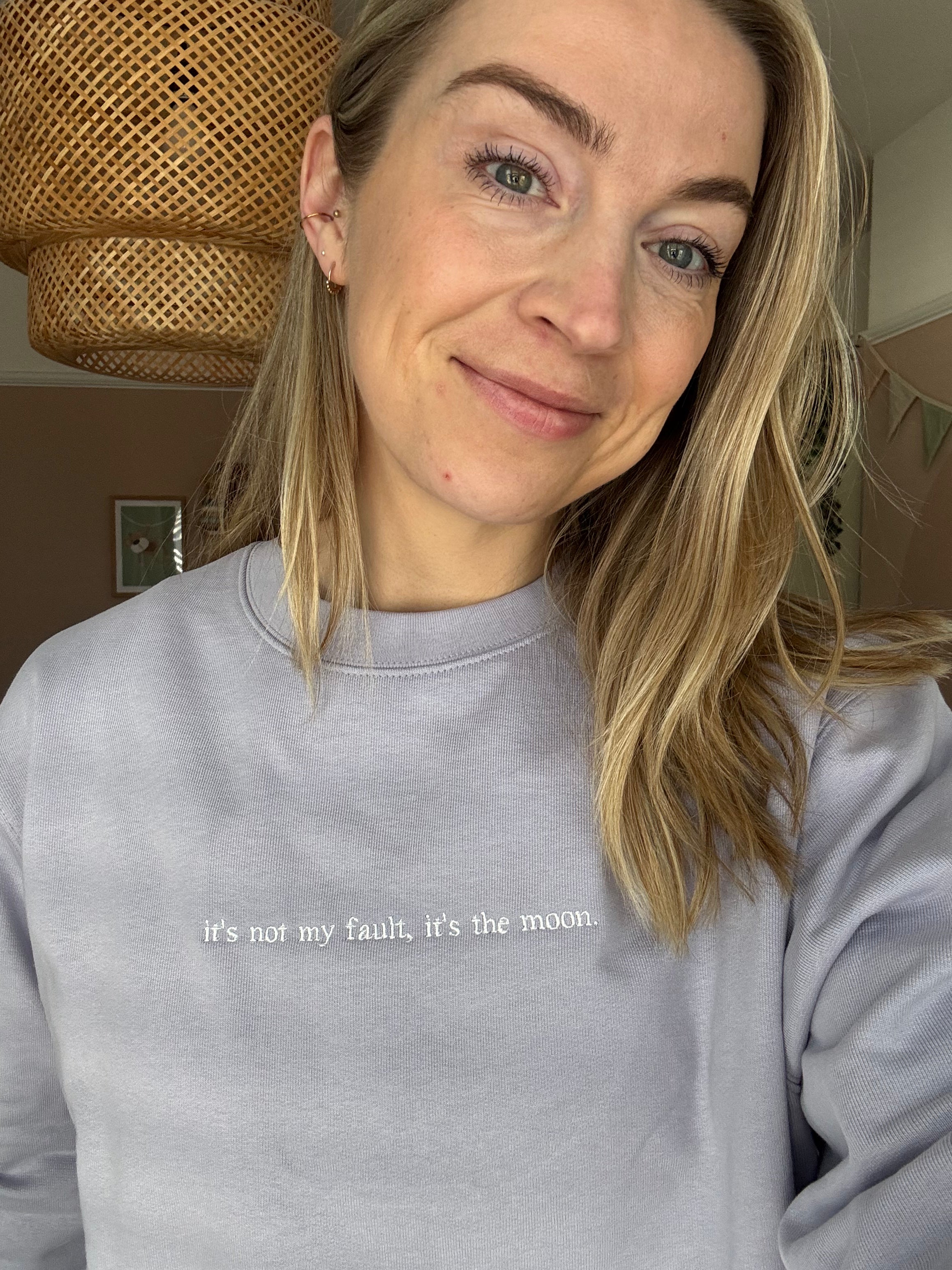 It's The Moon Organic Cotton Sweatshirt