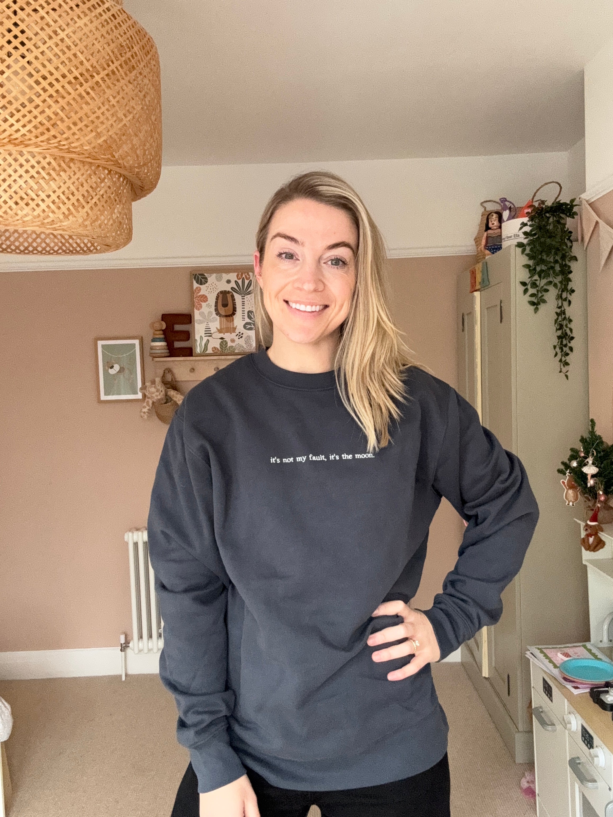 It's The Moon Organic Cotton Sweatshirt