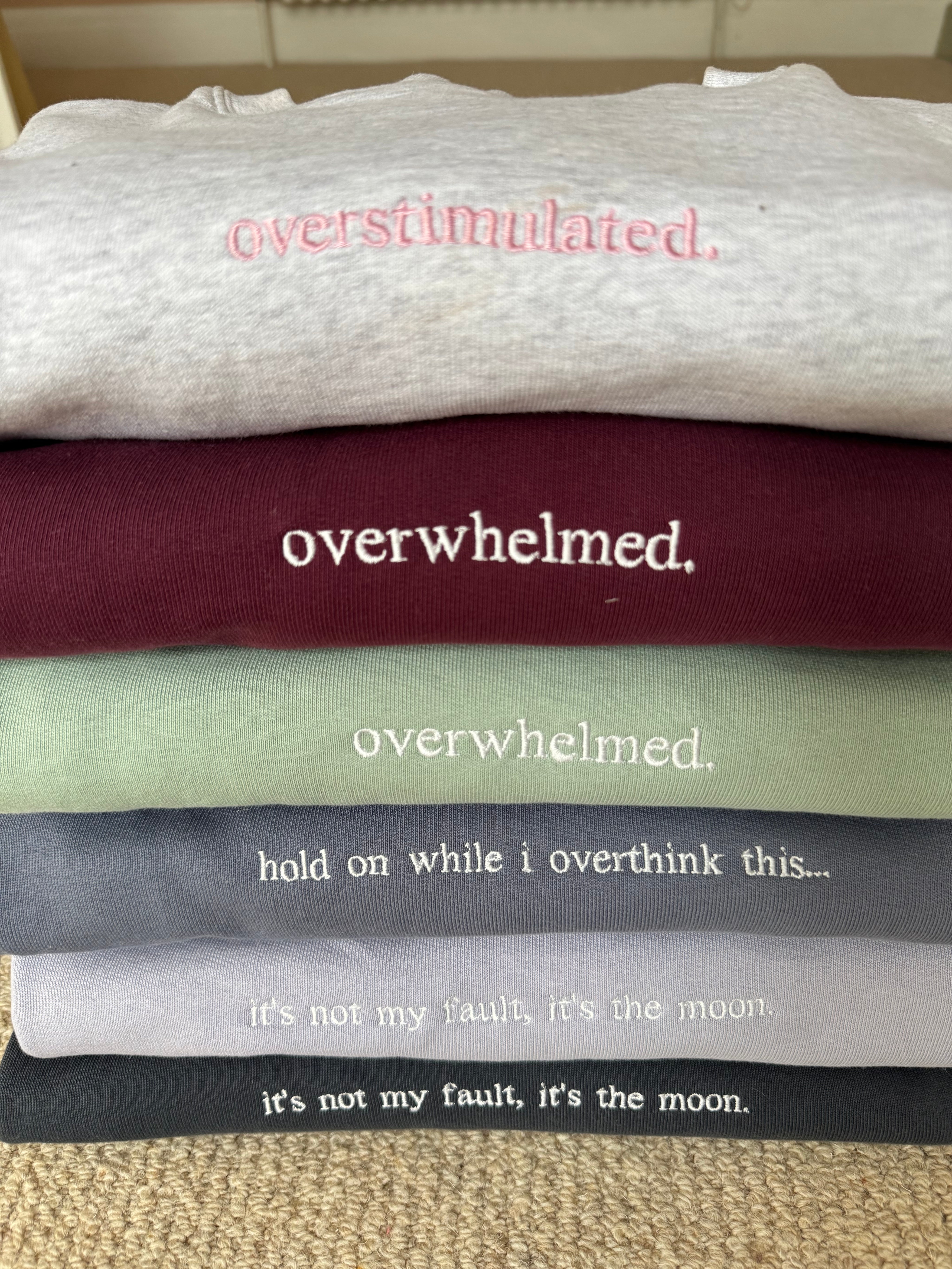 It's The Moon Organic Cotton Sweatshirt